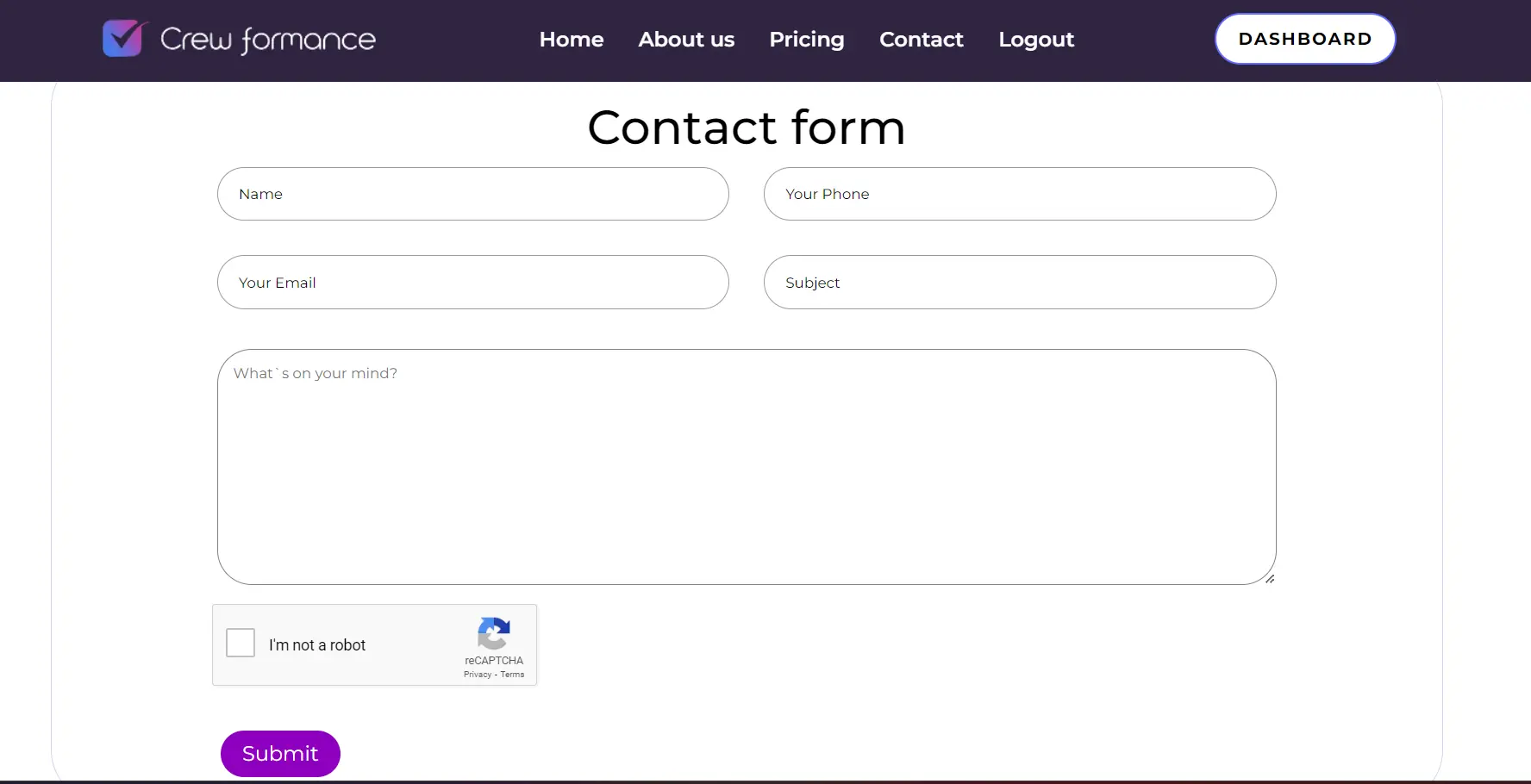 Contact Form